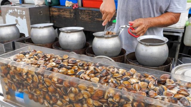 Коллекция вкусной уличной еды! Тайваньская уличная еда.
