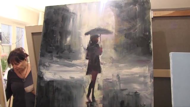 Художник Игорь Сахаров, уроки масляной живописи