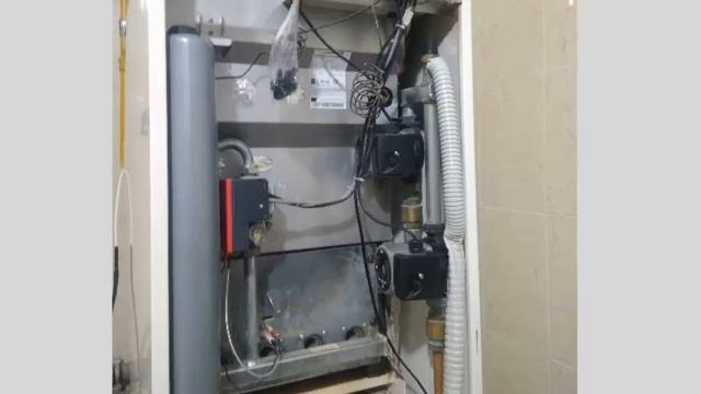 Котел напольный Protherm Медведь 40 KLZ. Ремонт системы отопления.