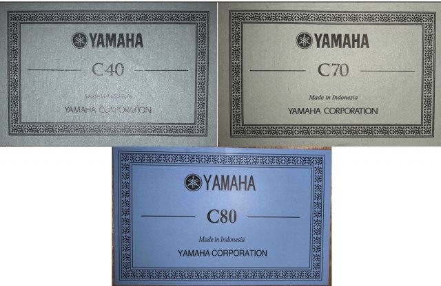 Обзор Гитар Yamaha c40 , Yamaha c70 , Yamaha c80