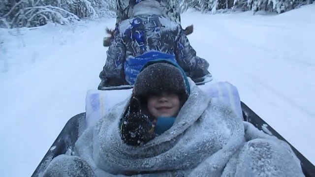 Мотобуксировщик_Мужик глубокий снег большие нагрузки