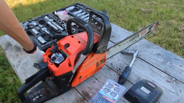 Почему китайская бензопила не тянет при нагрузке? Диагностика и ремонт.