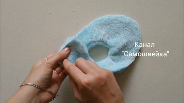 Тапочки за 10 минут. Простая выкройка. Как сшить тапочки легко и просто!