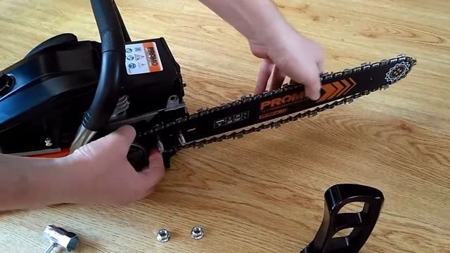 Бензопила CARVER PROMO PSG-45-15 ОБЗОР Сборка - часть 2