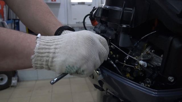 Как раздушить мотор Yamaha 9.9 до 15 сил за 30 сек