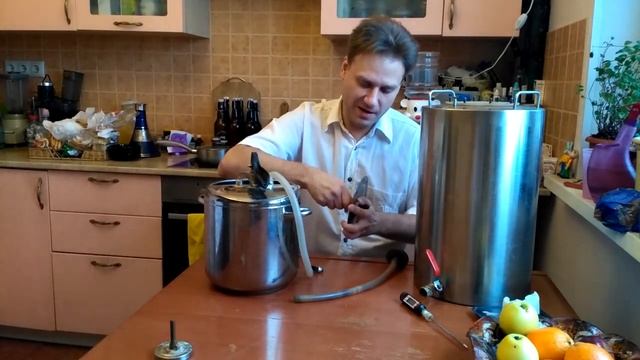 Парогенератор для перегонки браги своими руками.