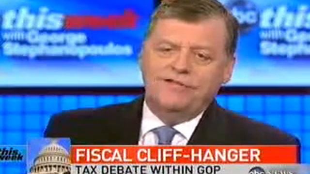 Rep. Cole Talks Fiscal Cliff Negotiations on This Week panel, Part 1 of 3