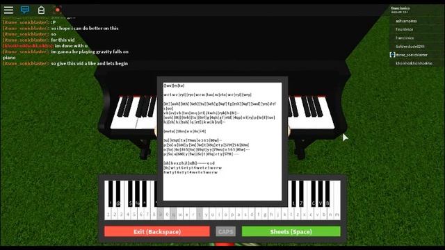 Doki doki literature club - Your reality but played in a roblox piano.
