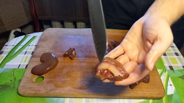 Рецепт. Как приготовить жареные бараньи почки. По-кавказки.