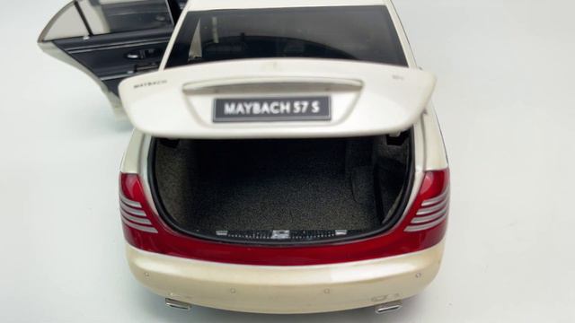 Unboxing Maybach 57S diecast - AUTOart Model Car 1:18 scale