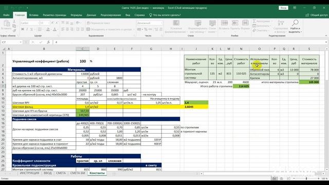 Сколько сегодня стоит построить кровлю из гибкой (мягкой)черепицы. На примере реального дома. УНИКМ