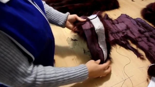 Меняем стандартный воротник на стойку. Меховой жилет. Крой