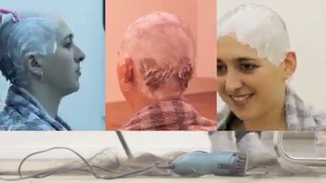 Pretty girl go bald(beautiful girl headshave#enjoy45min)