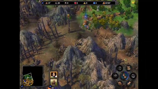 Герои Меча и Магии 5 - Кампания Ордена Порядка (Миссия 2, Бунт) - Сложность "Герой"