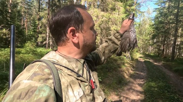 ОХОТА НА РЯБЧИКА С МАНКОМ