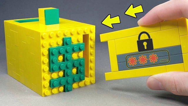 Как сделать Сейф - Банкомат для Денег из ЛЕГО