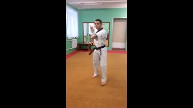 Пумсе САМ- ДЖАН, зелёный пояс тхэквондо ВТФ