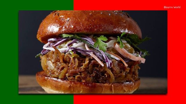 Как выглядят БУРГЕРЫ в странах мира! Я в шоке!