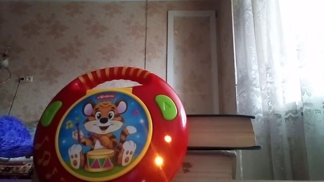 CD плеер озорной тигрёнок азбукварик видео обзор.
