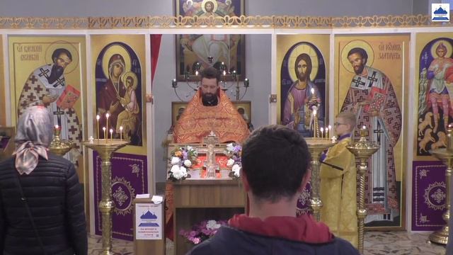 Вечерня. Неделя 17-я по Пятидесятнице, по Воздвижении. 2020