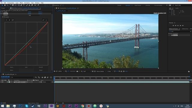 Цветокоррекция в After Effects