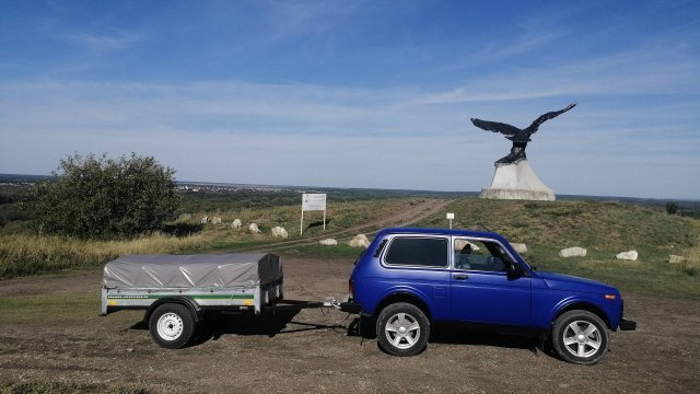 В горы на НИВЕ! Первый день пути.