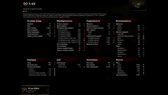 Т 45 - Подарок от WG на свой ДР | Обзор Т-45 |  Халява от WG