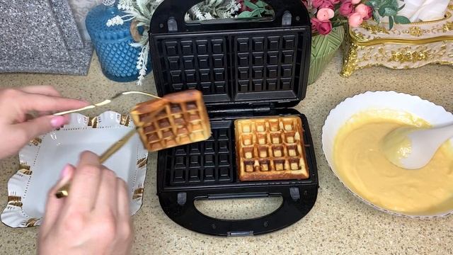 ВЕНСКИЕ ВАФЛИ! Простой рецепт. Домашние самые мягкие Вафли.
