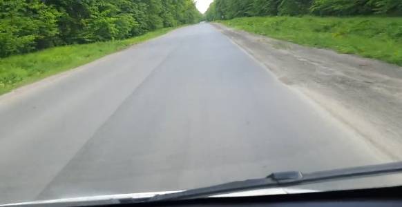 Состояние автомобильной дороги, трасса Ружин - Сквира 21 Мая 2021
