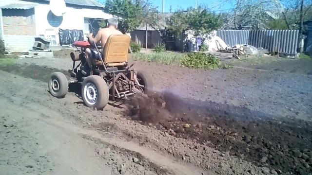 Минитрактор своими руками