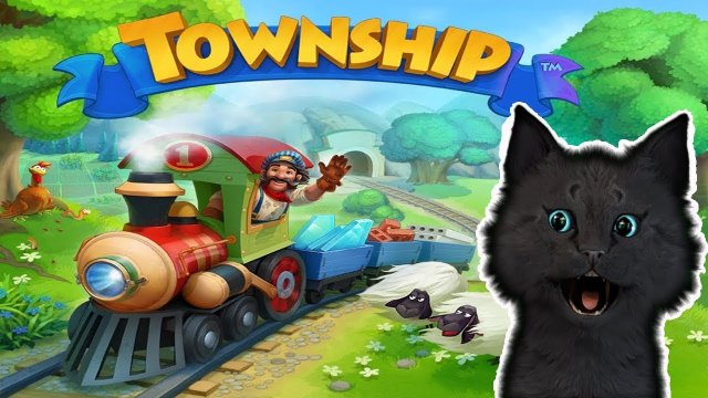 СТРОИМ СВОЙ ГОРОД Township С ГОВОРЯЩИМ СУПЕР КОТОМ ( ИГРА для ДЕТЕЙ ) Super Cat Развивающие игры