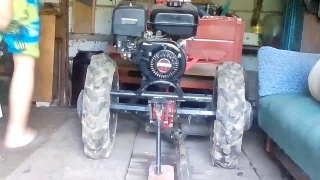 Как увеличить обороты двигателя на мотоблоке .