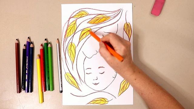 РИСУНОК НА ДЕНЬ МАТЕРИ?ПЛАКАТ К ДНЮ МАМЫ♥️