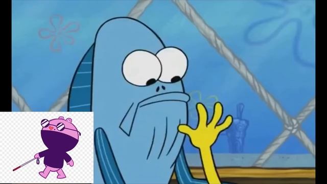 Happy Tree Friends characters portrayed by Spongebob (My Version)