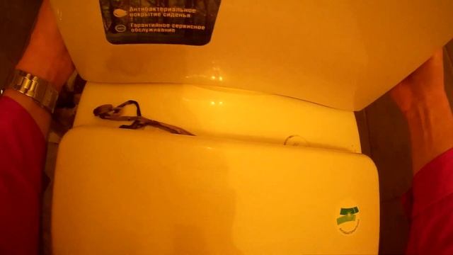 Устранение течи между бачком и унитазом