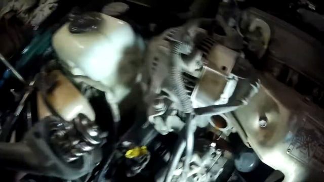 Как заменить радиатор охлаждения  Toyota Caldina/Carina/Corona/ Замена термостата   двигатель 4S.