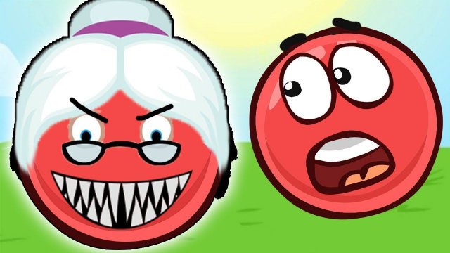Новый КРАСНЫЙ ШАР, Шарик спасает бабушку мультик игра Детский летсплей #60
