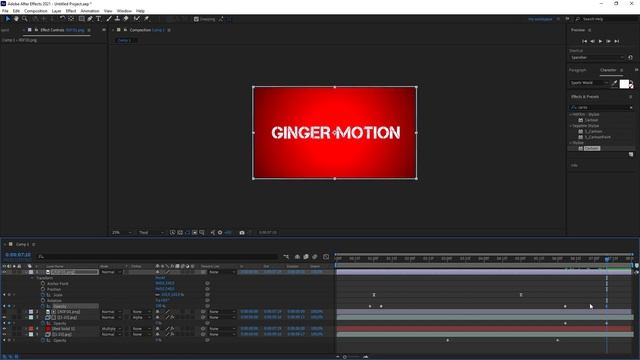 Урок по созданию заставки для видео.
