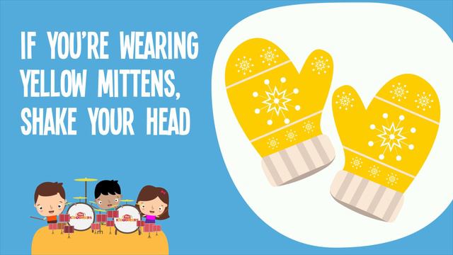 Winter Mittens Song Song Lyrics Video for Kids Winter Songs The Kiboomers