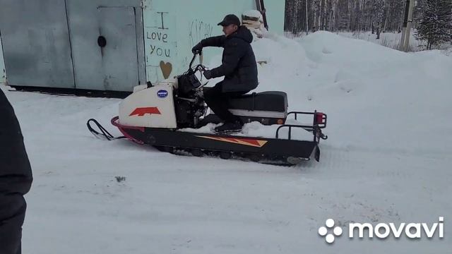 Снегоход Буран с двигателем Лифан 29сил
