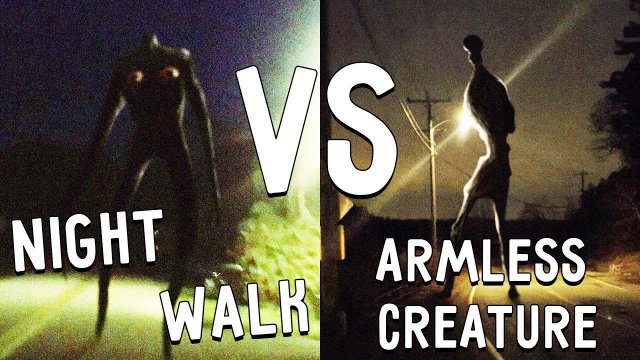 БЕЗРУКОЕ СУЩЕСТВО против НОЧНАЯ ПРОГУЛКА в майнкрафт! Битва NIGHT WALK VS ARMLESS CREATURE MINECRAFT