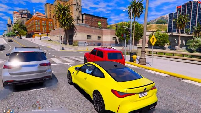 РЕАЛЬНАЯ ЖИЗНЬ В GTA 5 - КУПИЛ НОВЫЙ MERCEDES GLS63 AMG И BMW M4! ОБНОВИЛ АВТОПАРК! ?ВОТЕР