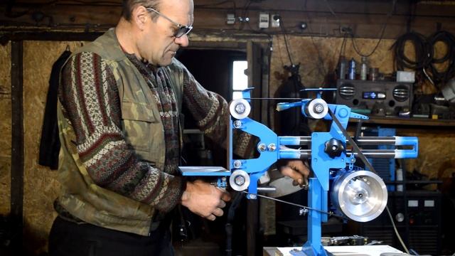 Гриндер ленточный. Небольшой обзор гриндера.