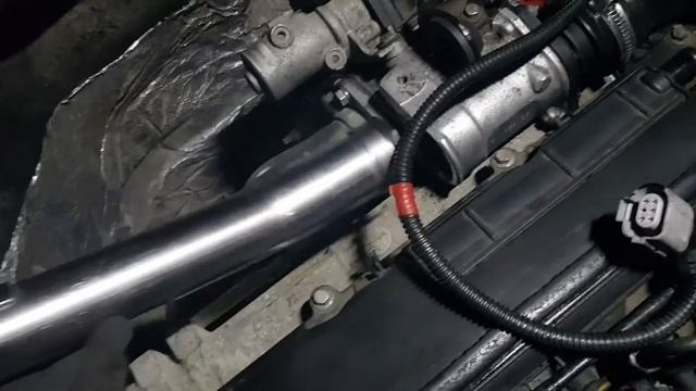 Снятие установка клапана егр двигатель К9К Nisan, dacia, renault 1,5dci