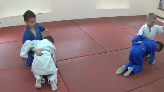Дзюдо. Дети 5 - 6 лет. Партер. Centre Judo Kids. Feodosiya