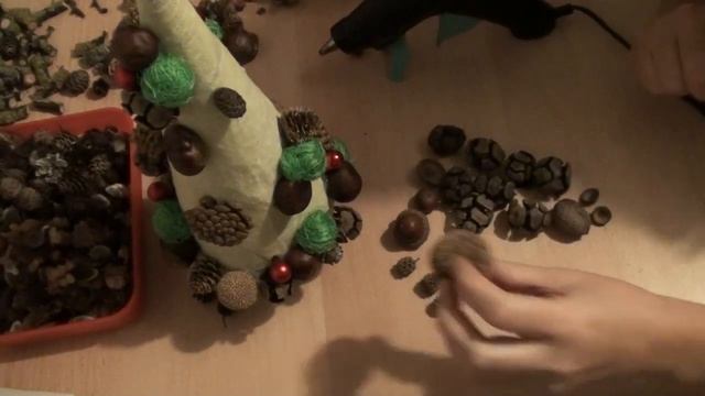 Декоративная  ёлка в стиле Эко своими руками/Новогодний декор/DIY Christmas tree/Weihnachtsbaum DIY