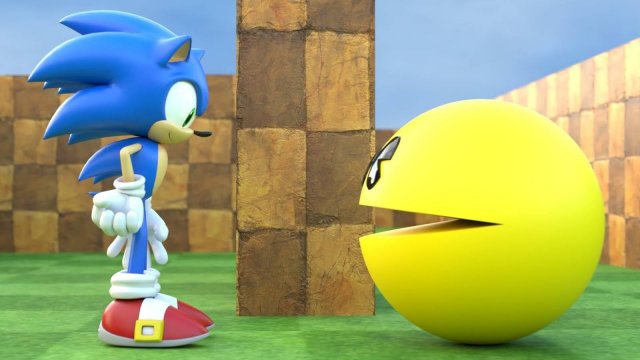 Новое видео PacMan