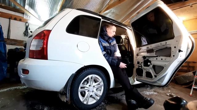 ДИНАМИКИ В ЗАДНИЕ ДВЕРИ!???Топовая акустика в КАЛИНА 1