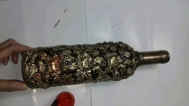 Декор шпаклевкой.