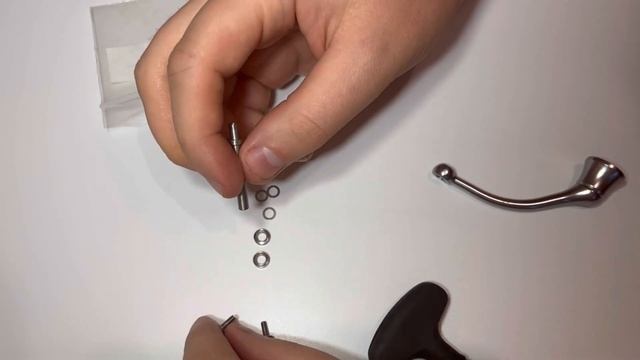 Как заменить кноб катушки на разборный ( замена оси)